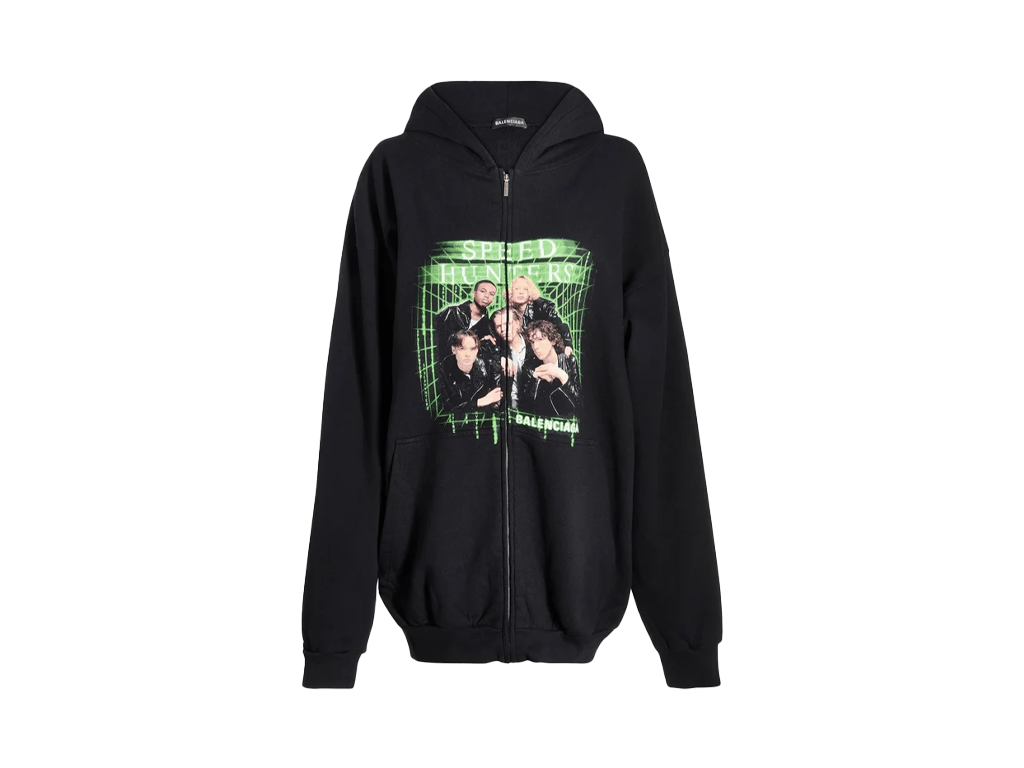 Balenciaga Speed Hunters Zip Up Hoodie-Balenciaga-pikastore.cz