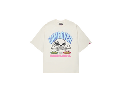 Broken Planet Game Over White Tee