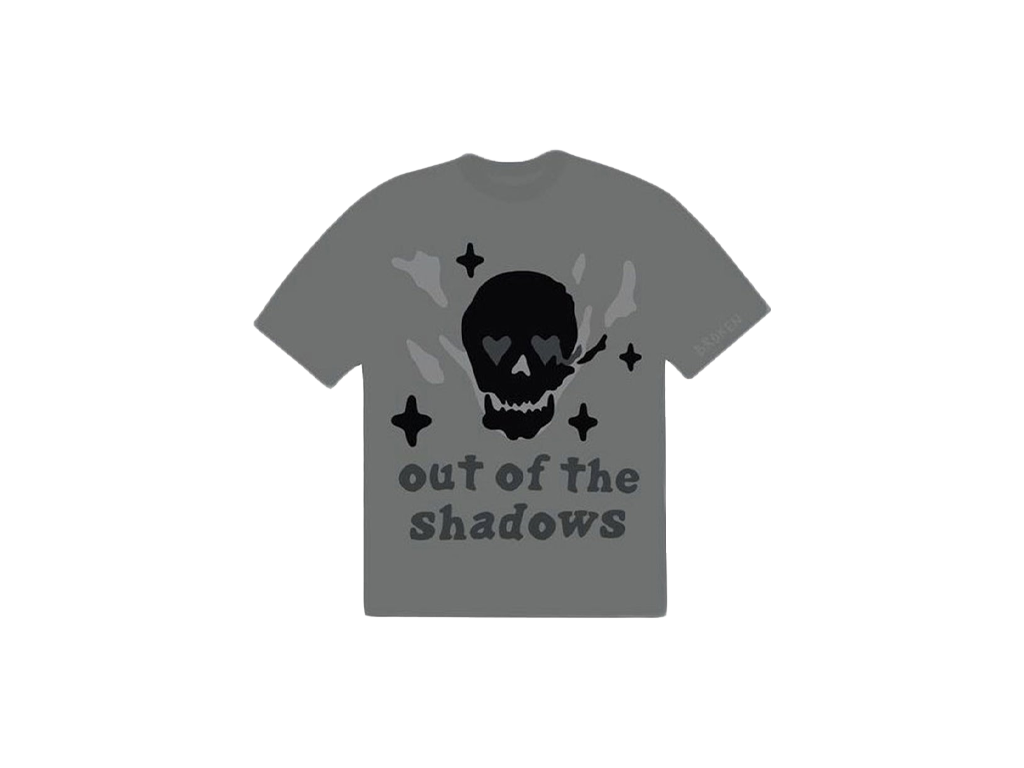 Broken Planet Out of the Shadows T-shirt Shadow Grey