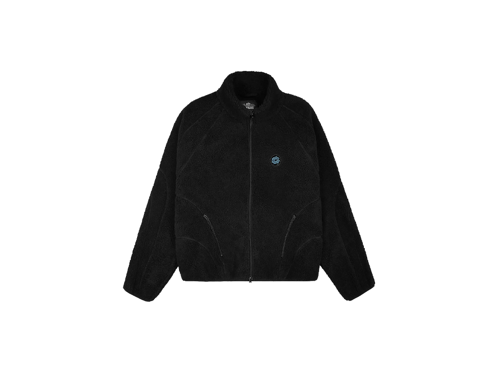 Broken Planet Polar Fleece Midnight Black – mikina