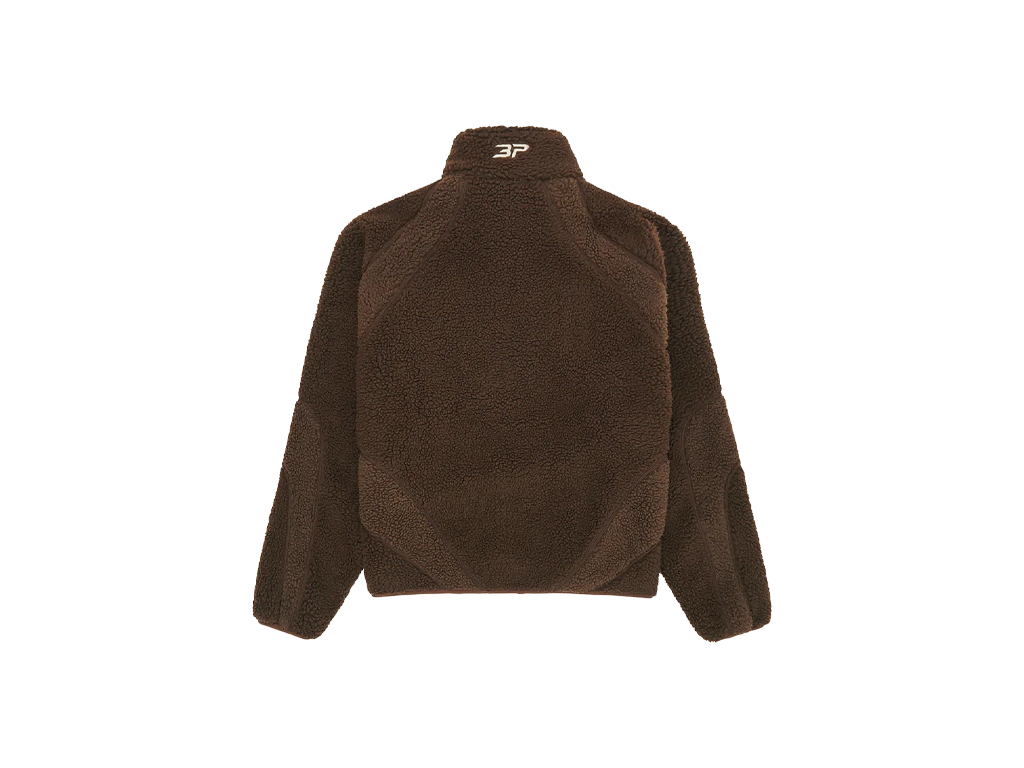 Broken Planet Polar Fleece Zip Up Crew Mocha Brown-Broken Planet-pikastore.cz