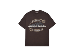Broken Planet Space Trails T-shirt Mocha Brown