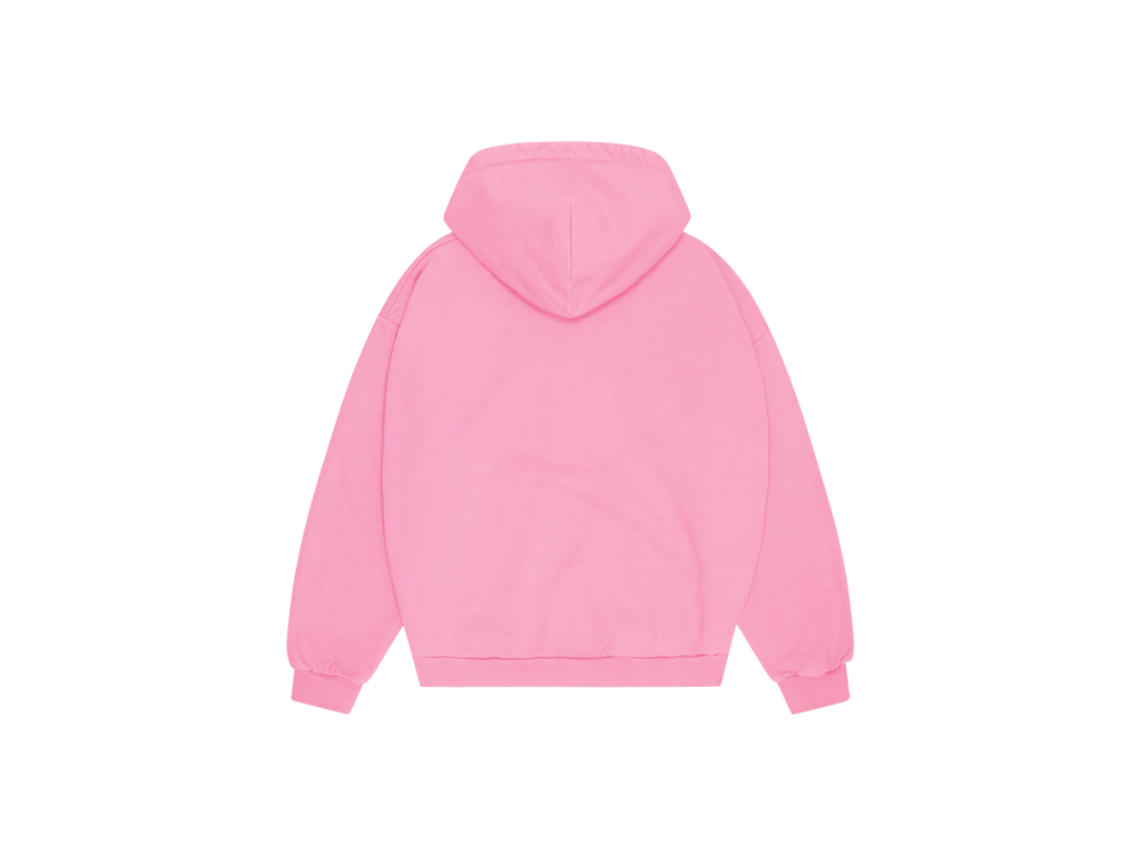 Broken Planet Star Logo Zip-up Hoodie Pink-Broken Planet-pikastore.cz