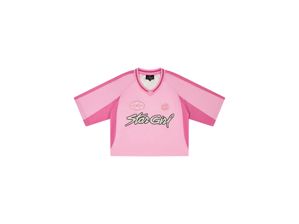 Broken Planet Stargirl Football Jersey Pink-Broken Planet-pikastore.cz