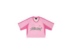 Broken Planet Stargirl Football Jersey Pink