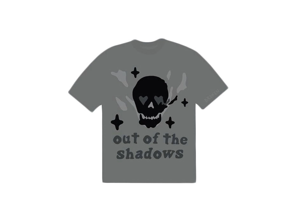 Broken Planet Out of the Shadows T-shirt Shadow Grey-Broken Planet-pikastore.cz
