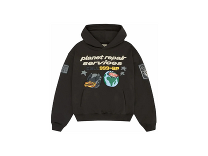 Broken Planet Repair Services Hoodie Soot Black