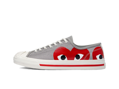 Converse Comme des Garcons PLAY x Jack Purcell Drizzle Red