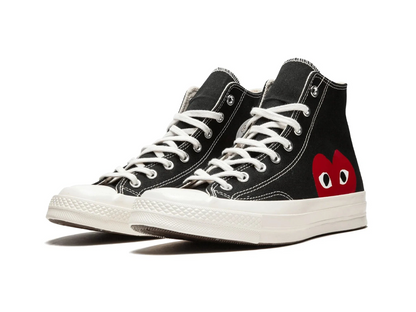 Converse Chuck Taylor All Star 70 Hi Comme des Garcons PLAY Black