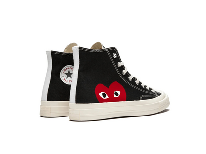 Converse Chuck Taylor All Star 70 Hi Comme des Garcons PLAY Black