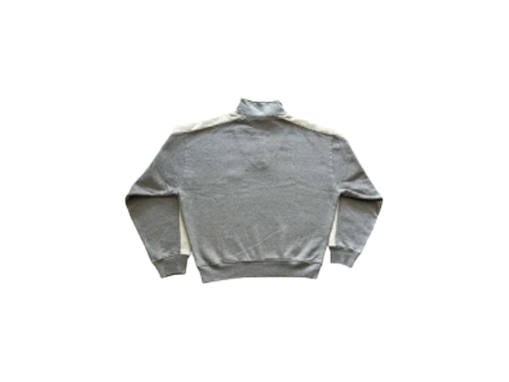 Corteiz Boca Fleece Quarter Zip Long Sleeve Grey-Corteiz-pikastore.cz