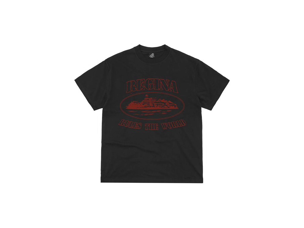 Corteiz Gabriel Moses OG Alcatraz Tee Black-Corteiz-pikastore.cz