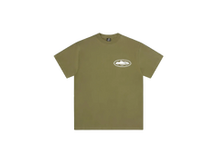 Corteiz Island Puff Print Tee Olive
