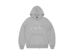 Corteiz Satin Applique Allstarz Hoodie Grey