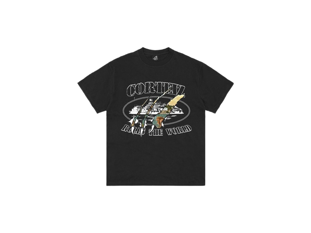 Corteiz Narnia Rip Tee Black-Corteiz-pikastore.cz