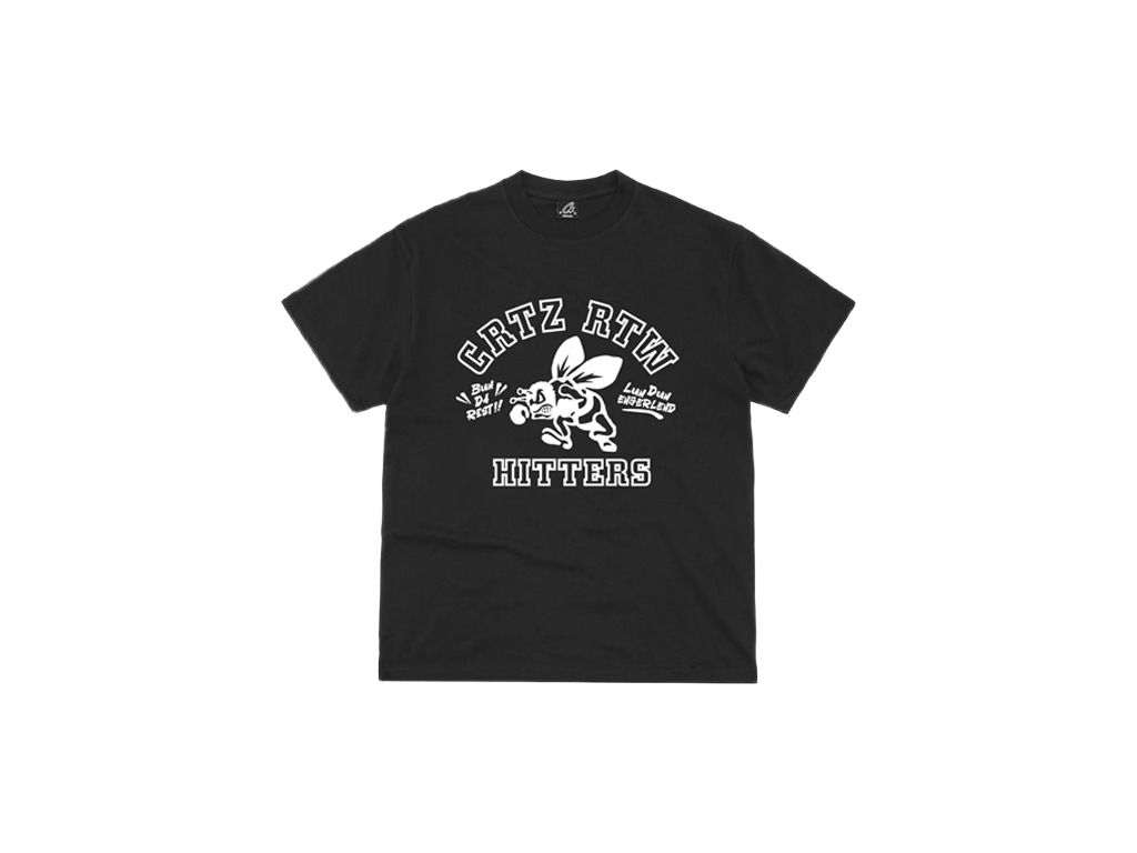 Corteiz The Hitters Tee Black-Corteiz-pikastore.cz