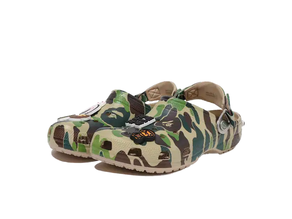 Crocs Classic Clog A Bathing Ape ABC Camo Green-Crocs-pikastore.cz