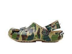 Crocs Classic Clog A Bathing Ape ABC Camo Green
