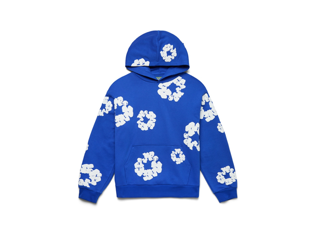 Denim Tears The Cotton Wreath Sweatshirt Royal Blue-Denim Tears-pikastore.cz