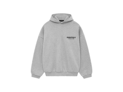Fear of God Essentials Fleece S24 Hoodie Light Heather Gray - PIKASTORE