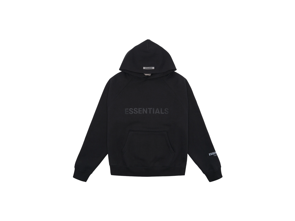 Fear of God Essentials S20 Hoodie Black - PIKASTORE-Fear of God-pikastore.cz