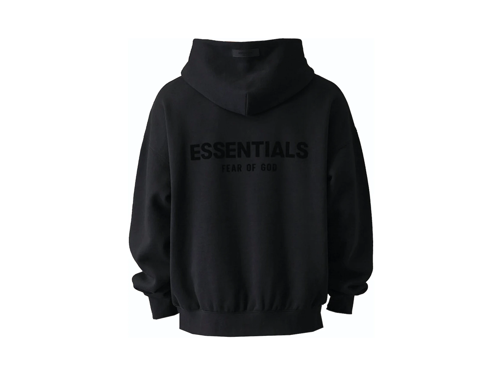 Fear of God Essentials S22 Hoodie Black - PIKASTORE-Fear of God-pikastore.cz