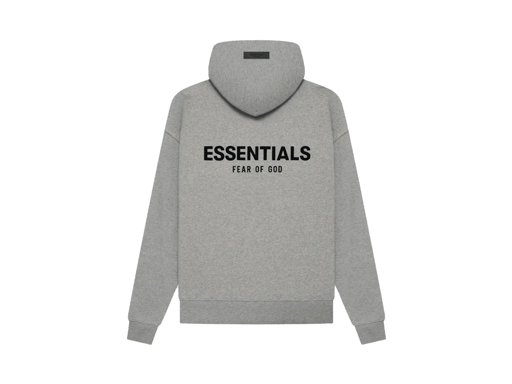 Fear of God Essentials S22 Hoodie Dark Oatmeal - PIKASTORE-Fear of God-pikastore.cz