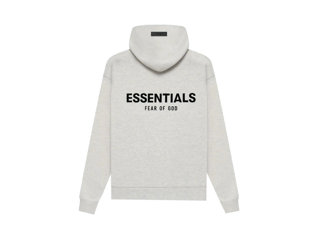 Fear of God Essentials S22 Hoodie Light Oatmeal - PIKASTORE-Fear of God-pikastore.cz