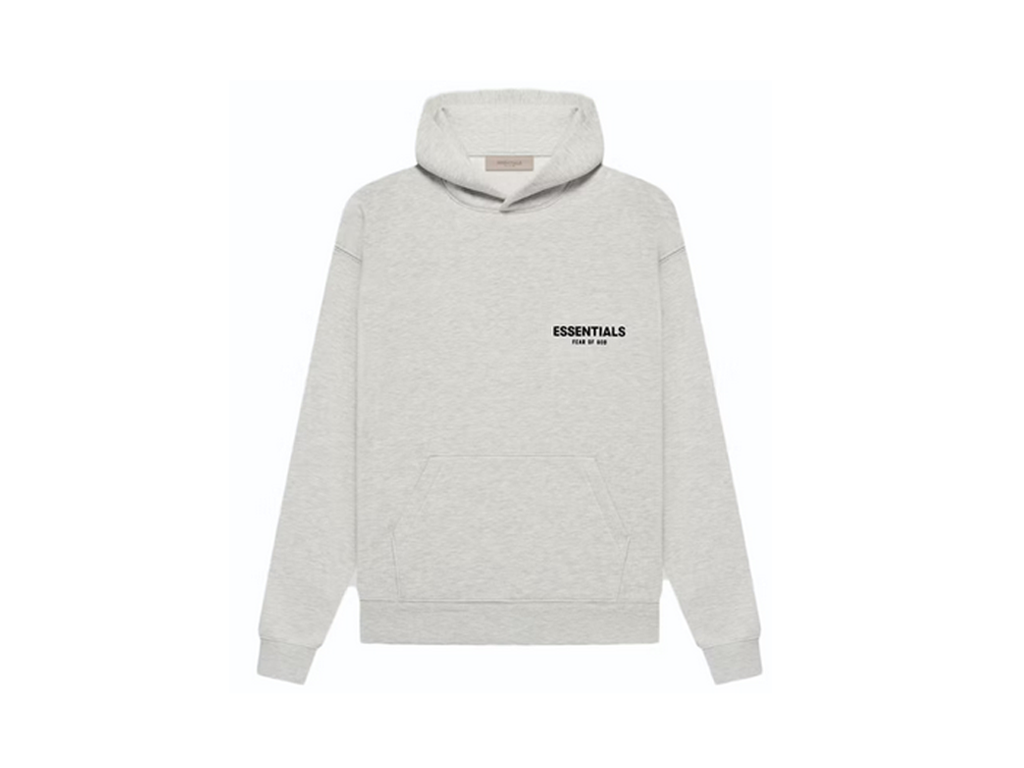 Fear of God Essentials S22 Hoodie Light Oatmeal - PIKASTORE-Fear of God-pikastore.cz