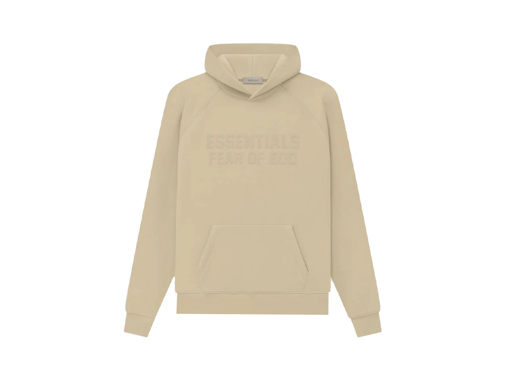 Fear of God Essentials S23 Hoodie Sand - PIKASTORE-Fear of God-pikastore.cz