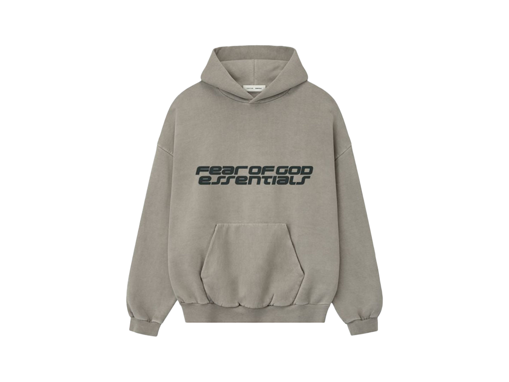 Fear of God Essentials 90s Hoodie Smoke Grey-Fear of God-pikastore.cz