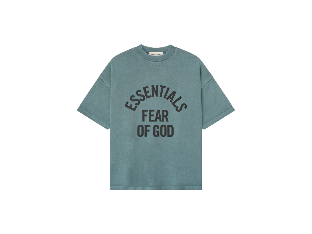 Fear of God Essentials Campus 90s Short-Sleeve Tee Faded Coastal-Fear of God-pikastore.cz