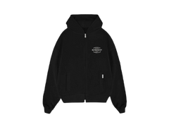 Represent Owners Club Stamp Zip Up Hoodie Black