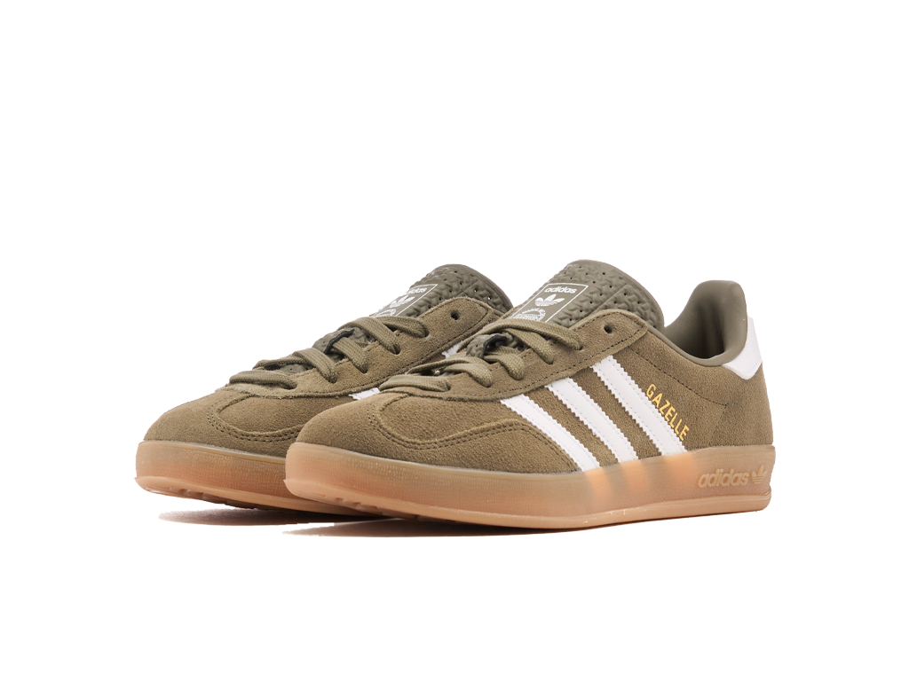 Gazelle Indoor Olive Strata-Adidas-pikastore.cz