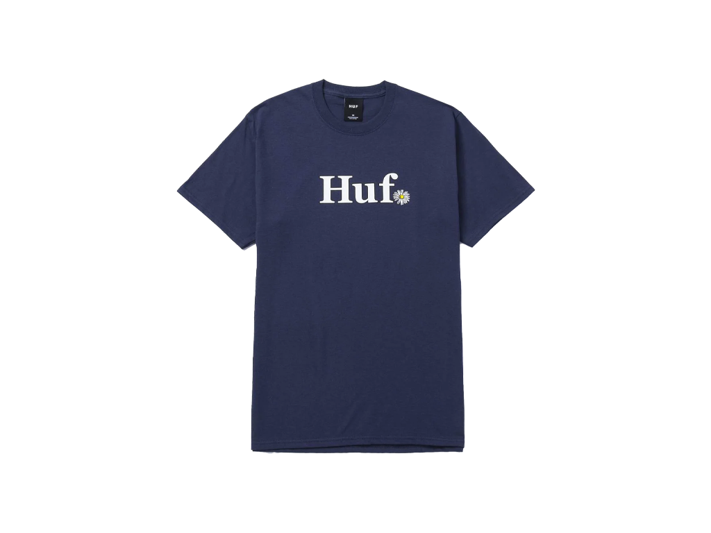 HUF In Bloom Tee Navy-HUF-pikastore.cz