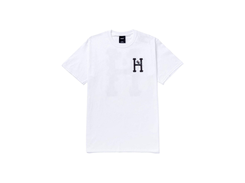 HUF Prey Classic H Tee White-HUF-pikastore.cz