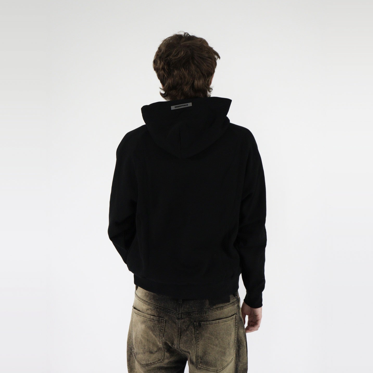 Fear of God Essentials S20 Hoodie Black - PIKASTORE-Clothing-Fear of God-pikastore.cz