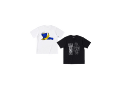 Kaws x Uniqlo Warhol UT Graphic 476351/471321 T-shirt Set White/Black