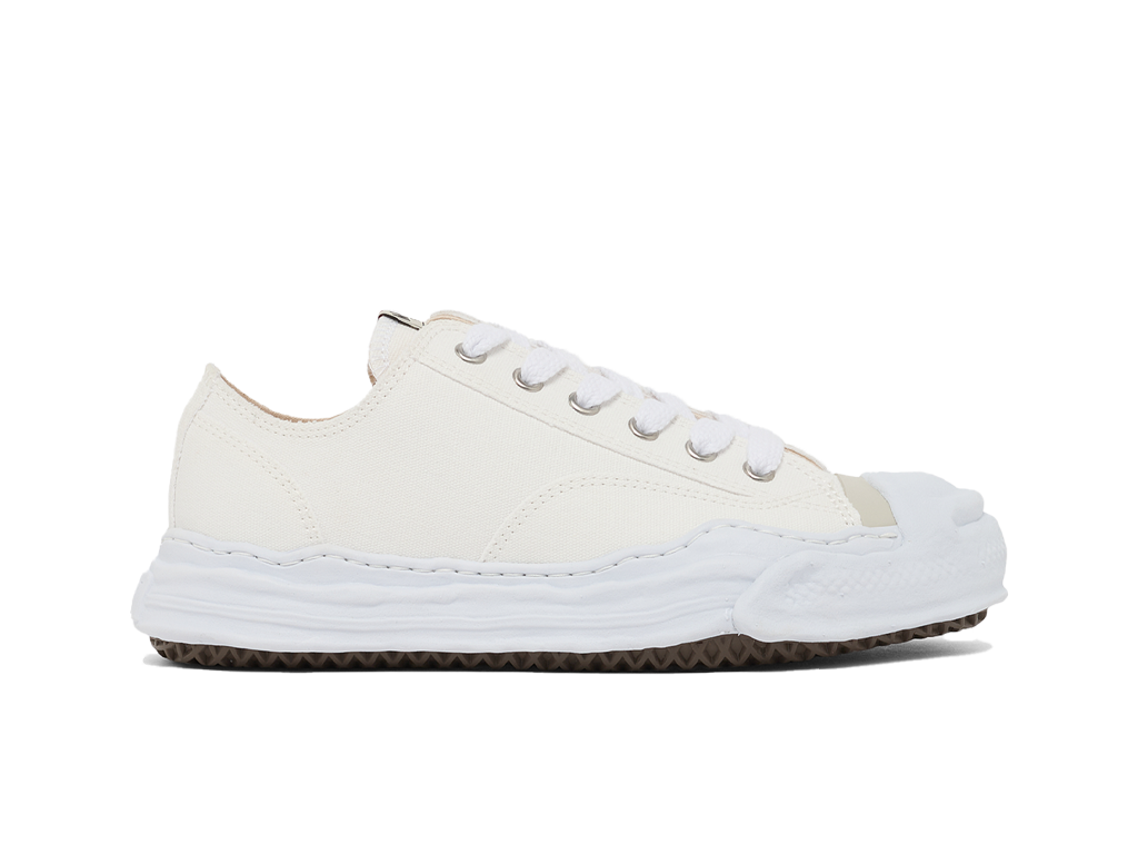 Maison Mihara Yasuhiro Hank OG Sole Canvas Low White – маратонки – снимка 3 от 3