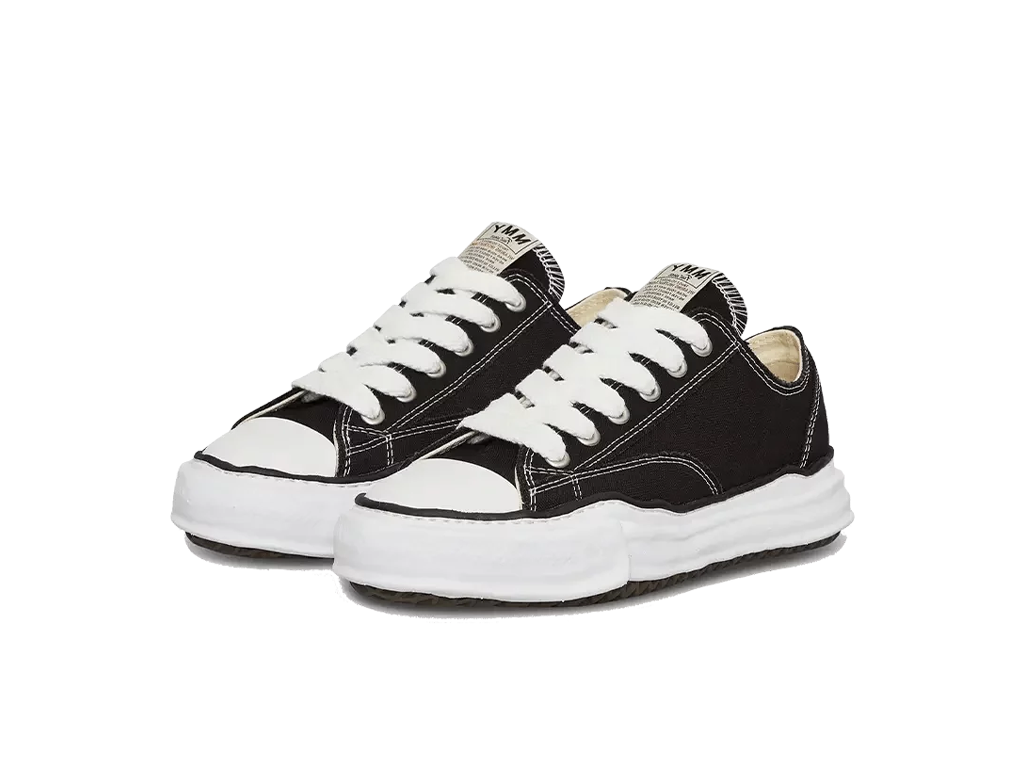 Maison Mihara Yasuhiro Peterson OG Sole Canvas Low Black