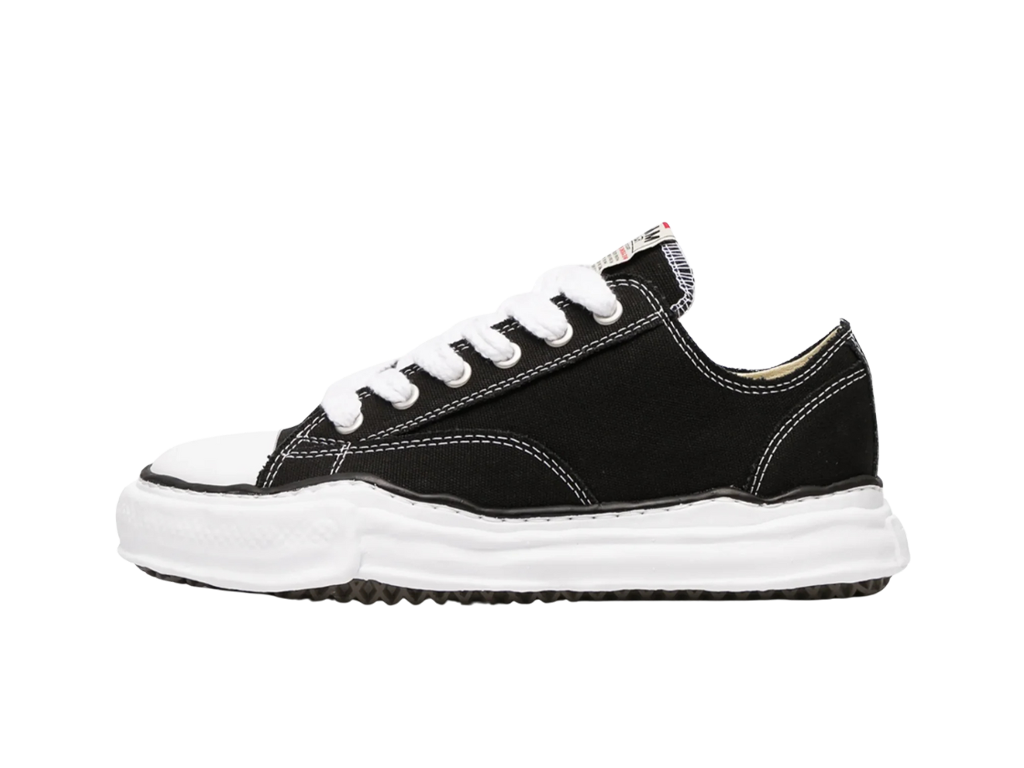 Maison Mihara Yasuhiro Peterson OG Sole Canvas Low Black