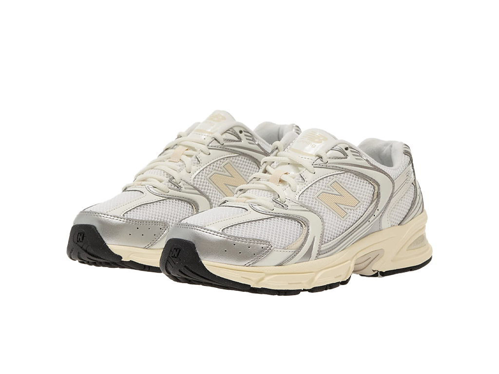 New Balance 530 Silver Metallic Linen-New Balance-pikastore.cz