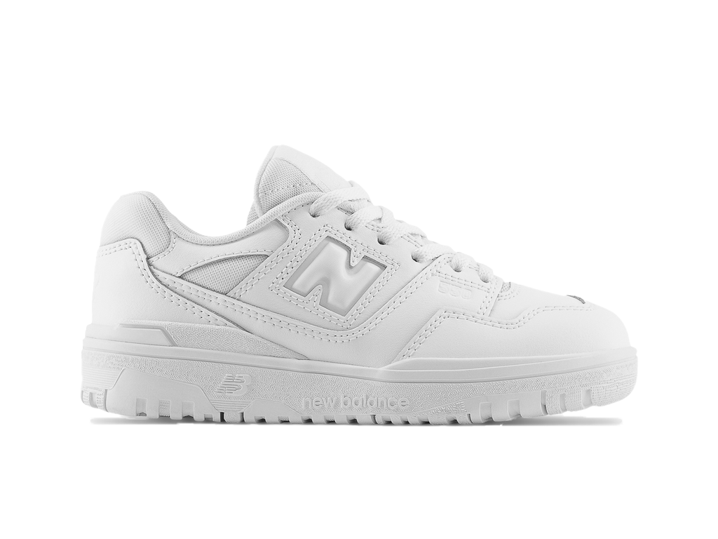 New Balance 550 Big Kid Triple White-New Balance-pikastore.cz
