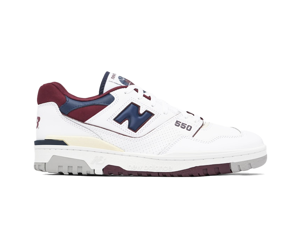 New Balance 550 Burgundy Natural Indigo-New Balance-pikastore.cz