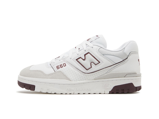 New Balance 550 Summer Fog Burgundy