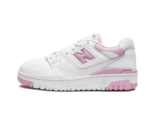 New Balance 550 White Bubblegum Pink (Women's)