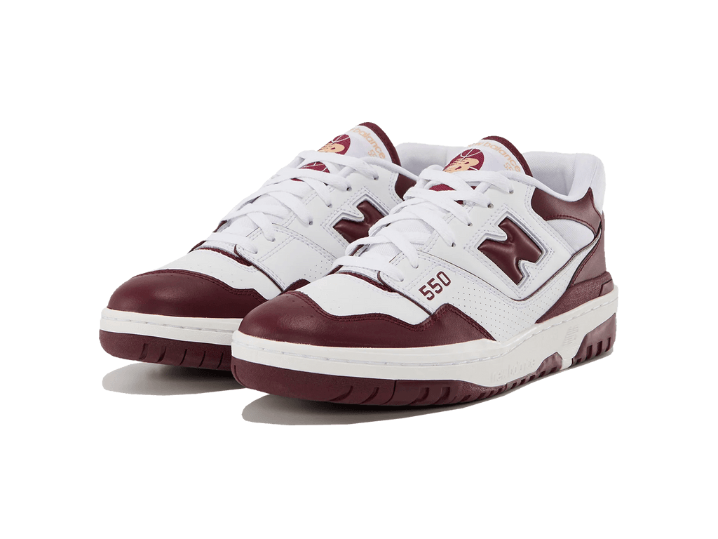 New Balance 550 White Burgundy