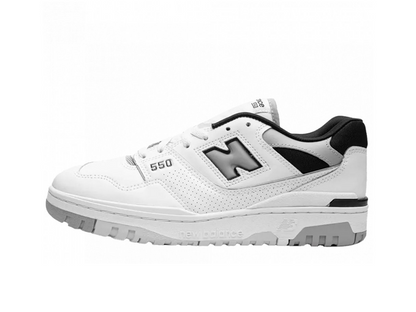 New Balance 550 White Concrete Black