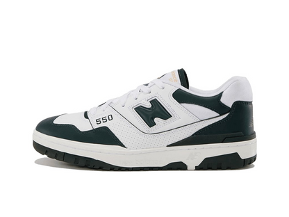 New Balance 550 White Dark Green