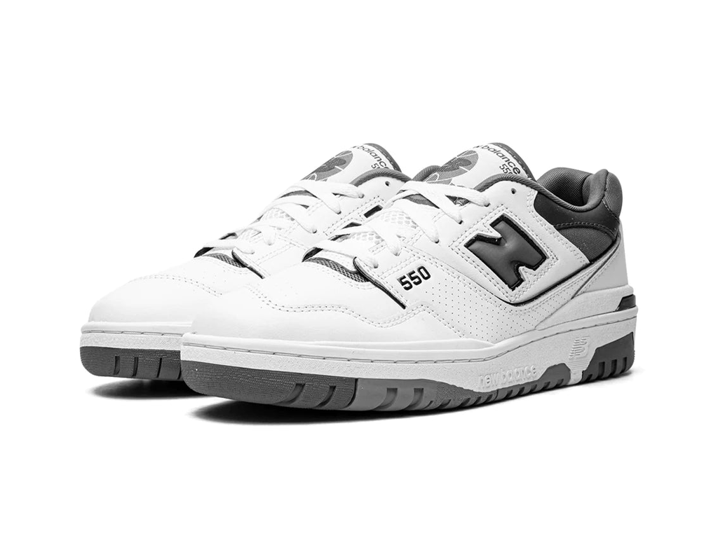 New Balance 550 White Gray Dark Grey